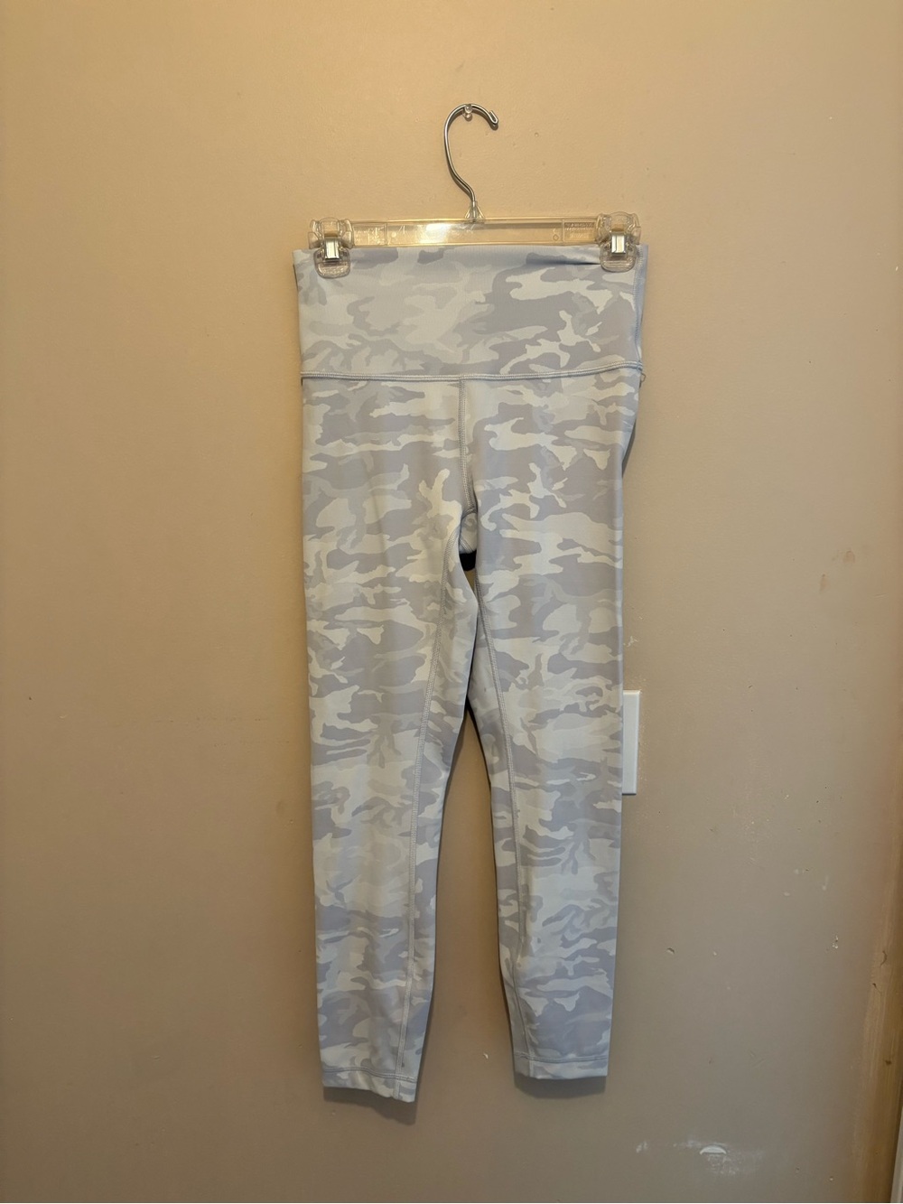 lululemon athletica Light Gray Camo High-Rise Leggings